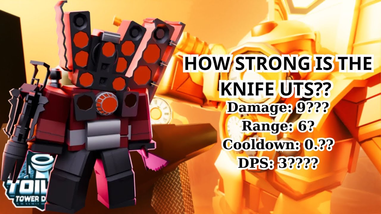 HOW STRONG IS THE KNIFE UPGRADED TITAN SPEAKERMAN?? TIME FACTORY FULL WALKTHROUGH