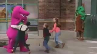 Barney Crashed Into A Tree!!! 😮🫢