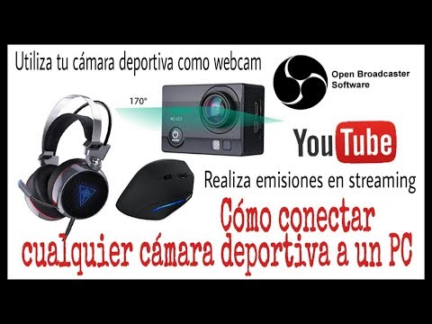Como Conectar Una Camara Deportiva A Tu Pc Webcam