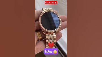 Fossil gen 6 smartwatch Man|| New watch Gold// #shorts #fashion #watch