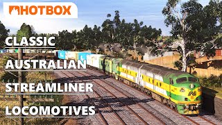 Chasing Classic Australian Streamliner Locomotives Between Sydney And Melbourne (Trainz 2022)