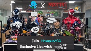 Hexapus ACG X 27Abyss Spidey VS Venom Prototype Reveal