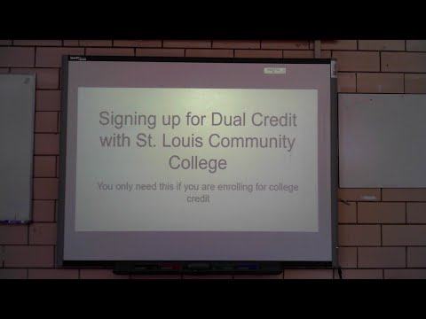 Signing up for Dual Credit through STLCC