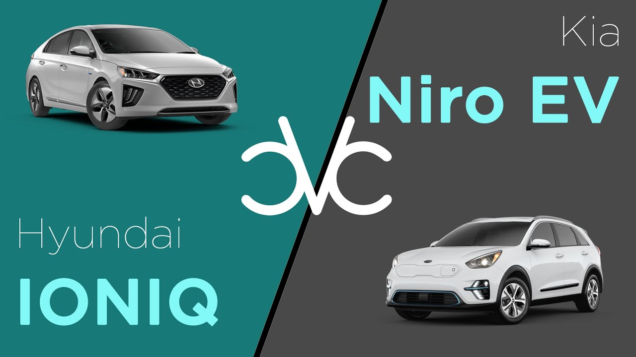 Kia Niro EV 2020 vs Hyundai IONIQ 2020 - YouTube