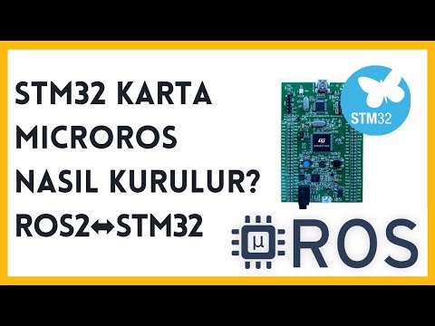 STM32 İŞLEMCİYE MICROROS NASIL KURULUR? | ROS2 ⇆ STM32 HABERLEŞMESİ | UBUNTU 22.04 | ROS HUMBLE