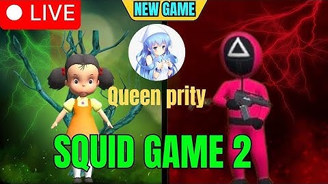 Squid Game 2 Red Light Green Light 24 Hours Live Streaming Challenge