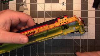 Proto2K SD50 DCC install