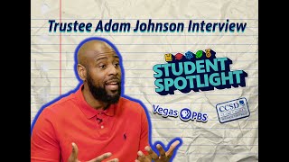 ONLINE EXTRA: Students Interview CCSD Trustee Adam Johnson