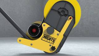 New Mighty Liner Floor Tape Applicator - The Mighty Change in Floor Marking