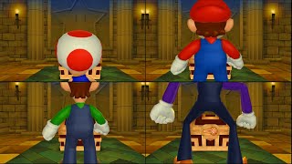 Mario Party 9 - Toad Vs Mario Vs Luigi Vs Waluigi Master Difficulty| Cartoons Mee