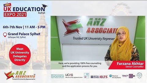 Mega UK Education Expo 2021 - Grand Palace Sylhet