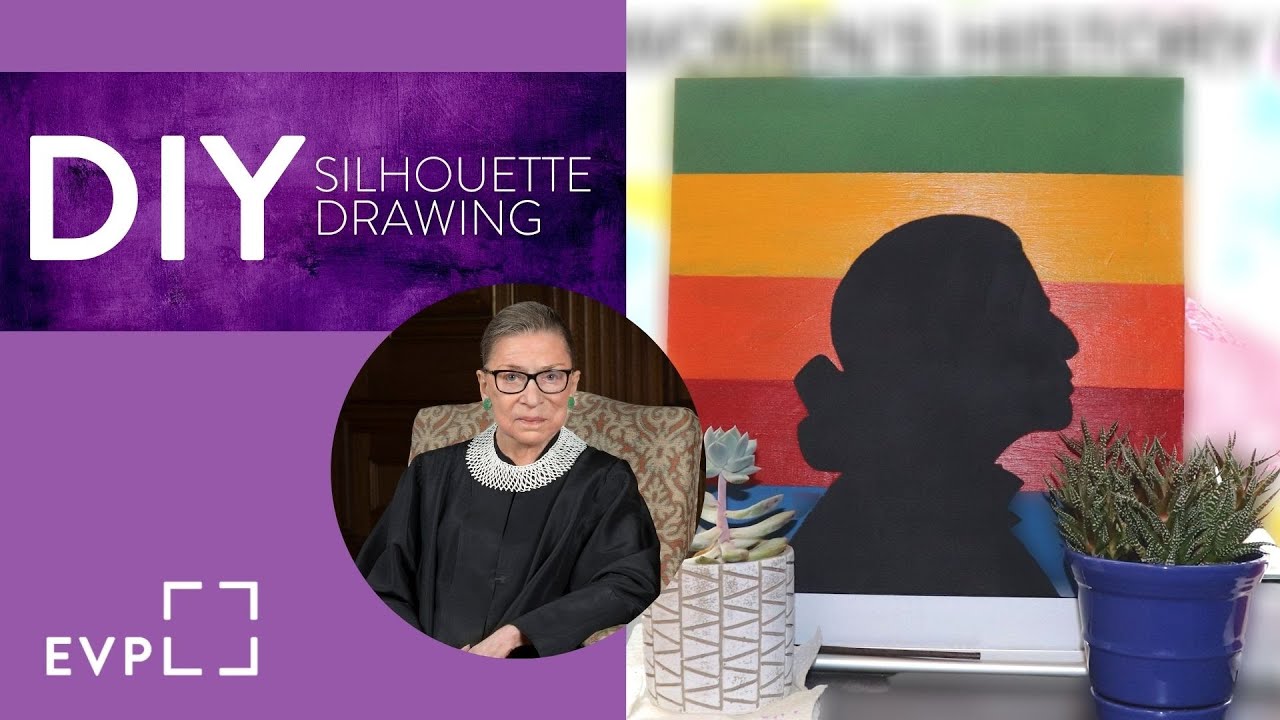DIY: Silhouette Drawing • EVPL Digital Program