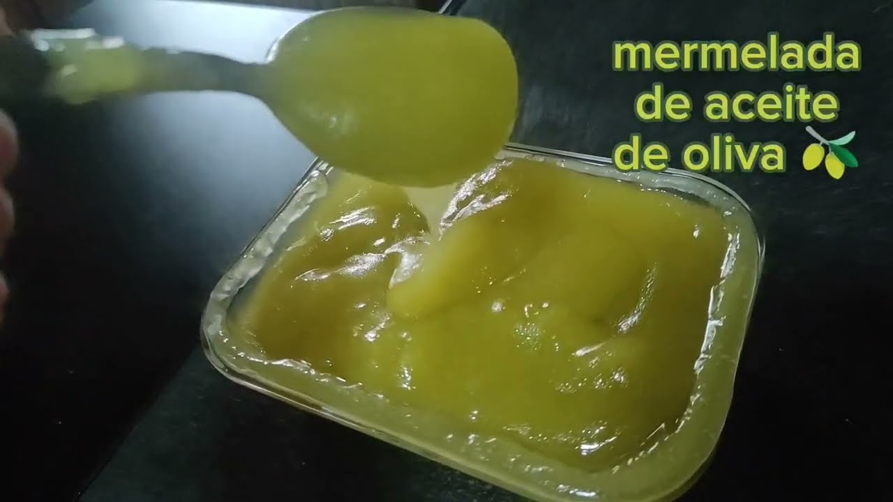 mermelada casera de aceite de oliva. Fácil y sencilla