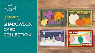 Shadowbox Card Collection Assembly Instructions