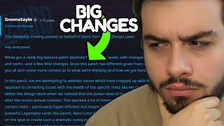 Big Changes Coming