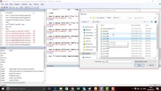 STATA merge files PSLM (Urdu )