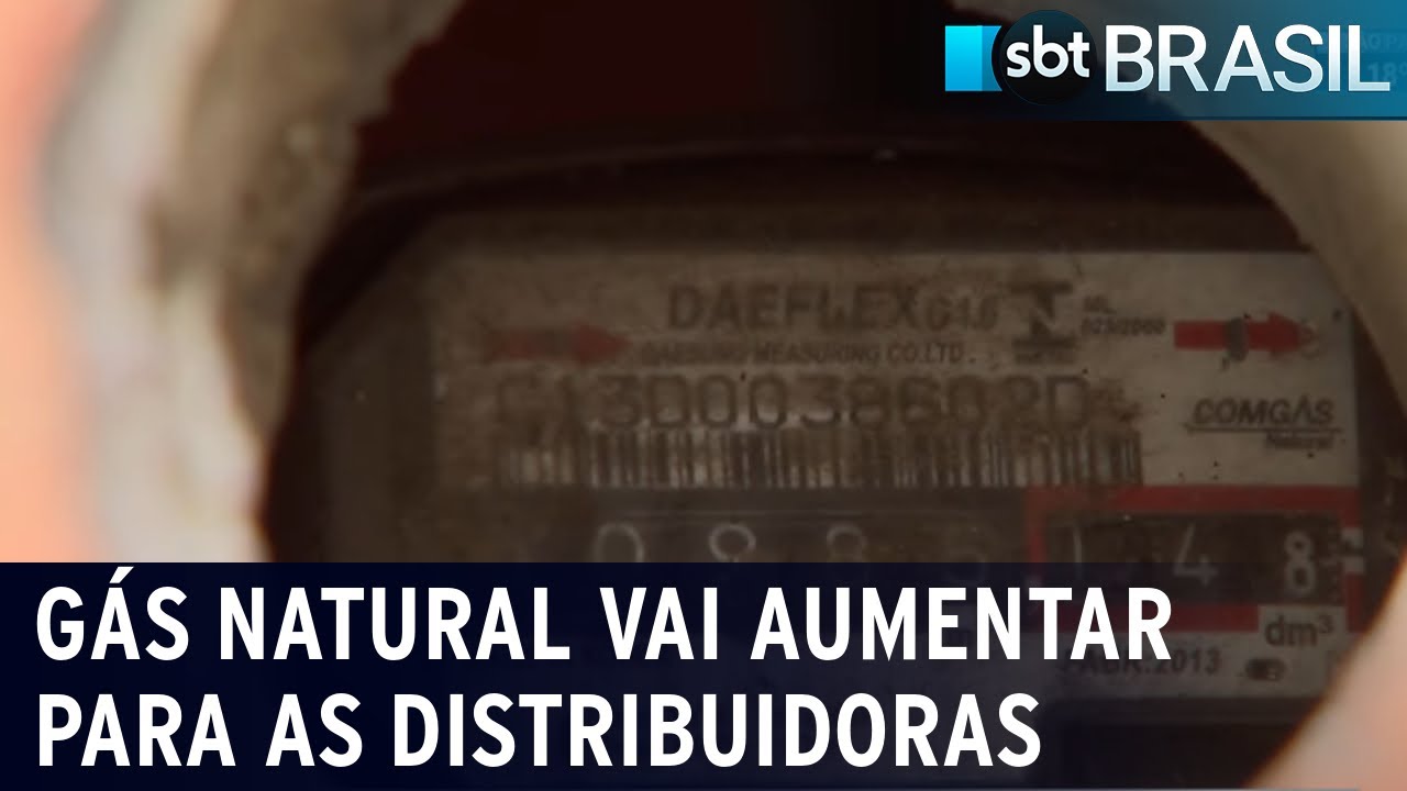 Gás natural vai aumentar para as distribuidoras neste domingo | SBT Brasil (30/04/22)