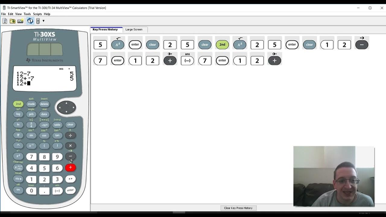 Como usar la calculatora Ti30XS para el GED YouTube