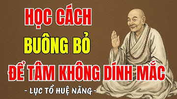 LỤC TỔ HUỆ NĂNG - Học cách buông bỏ để tâm không dính mắc, nên nghe 1 lần trong đời ?