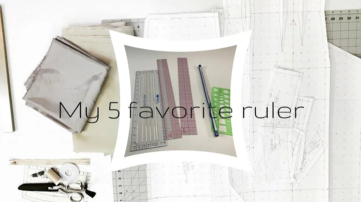 5 amazing ruler for Fashion construction, Pattern Making and Drafting