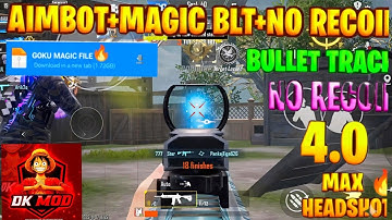 MAGIC BULLET CONFIG BGMI 4.1 | BGMI NO RECOIL CONFIG 4.1 | BGMI 4.1 NO RECOIL OBB