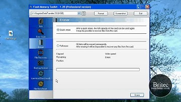 Flash Memory ToolKit Your USB Flash Memory Drive First Aid Kit by Britec