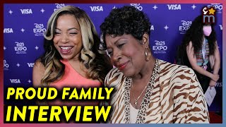 PROUD FAMILY Cast Discuss the Show's Impact & Being Louder & Prouder | D23 Expo Interview