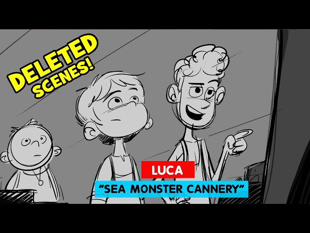 Pixar's 'Luca' deleted scene: This sea monster got cut from the film