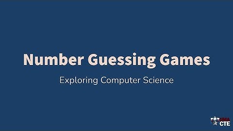 Number Guessing Game