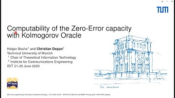 Computability of the Zero-Error capacity with Kolmogorev Oracle - Christian Deppe