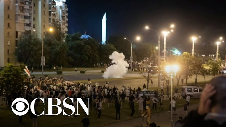 Protests erupt in Belarus after election results
