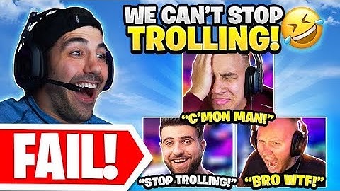 Warzone But We Can’t Stop Trolling..😨 (BAD IDEA)