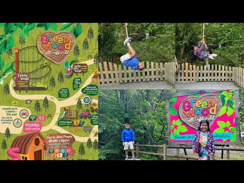 GreenWood Family Park | Kids day out | Wales getaway | Family Vlog | Vlog Channel