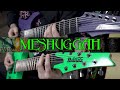 MESHUGGAH Guitar Riff Evolution (1994 - 2016 Heaviest Guitar Riffs)