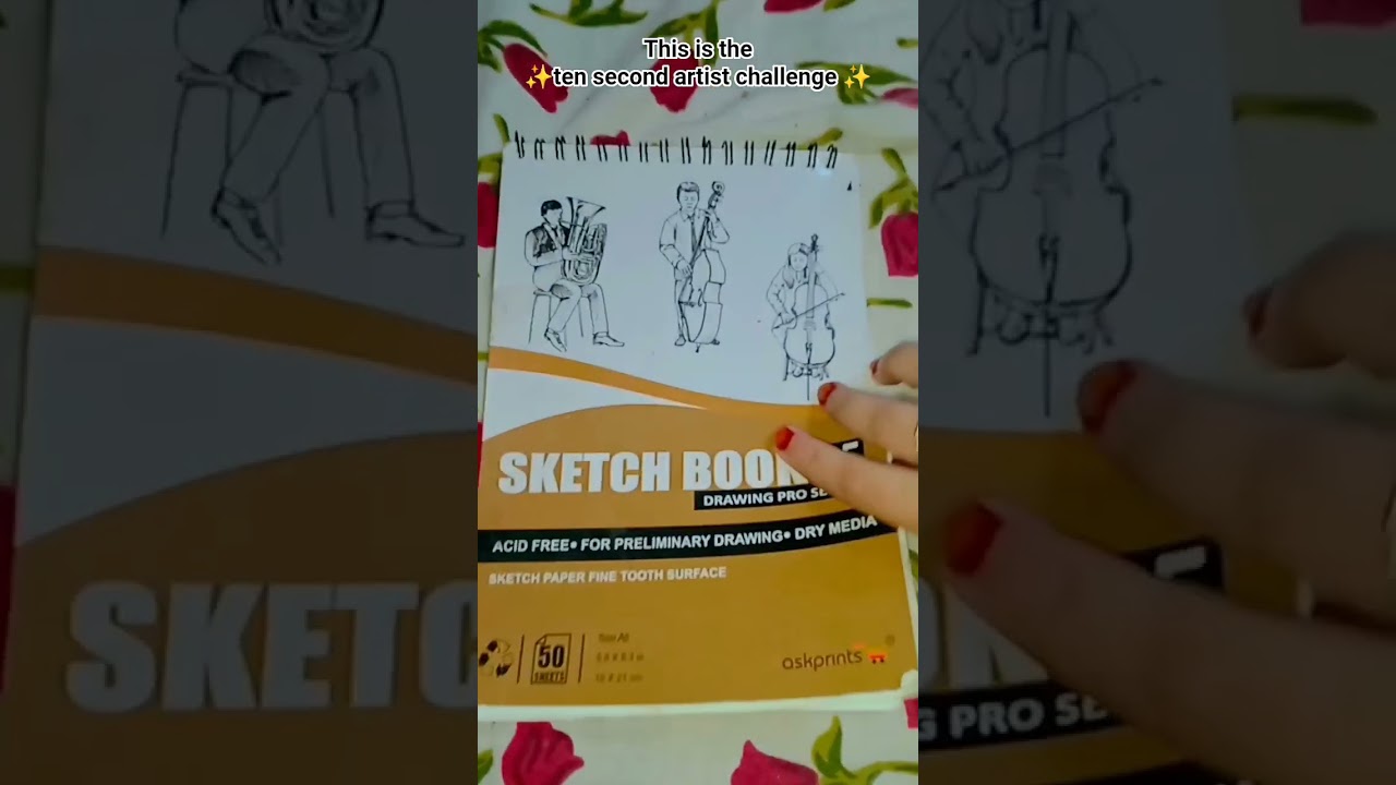 this is the 10 second art challenge 