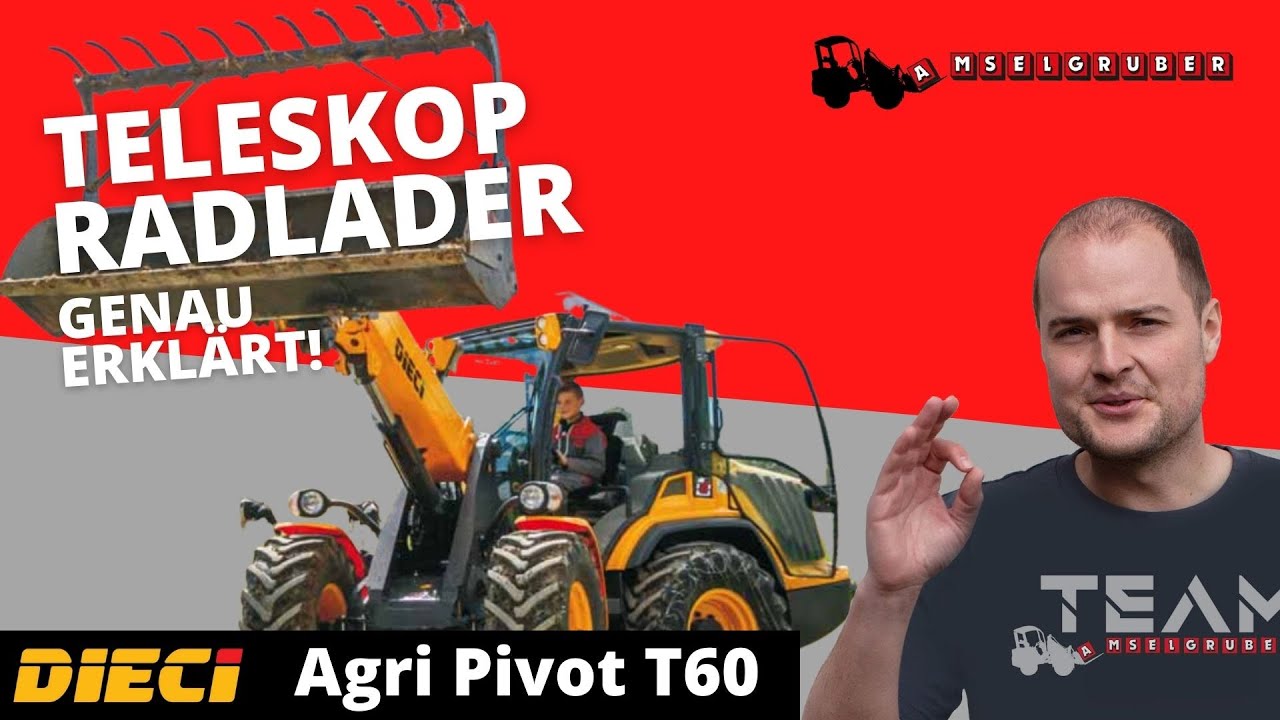 DIECI Agri Pivot T60 - wahrscheinlich der beste Teleskop Radlader Europas