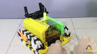 World Tour Rover on the Hackaday Supercon in Pasadena 2022