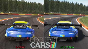 Project CARS - Low vs Ultra - Graphics Comparison