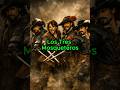 Los Cuatro Mosqueteros: la historia que Dumas reinventó.  #historia #dartagnan
