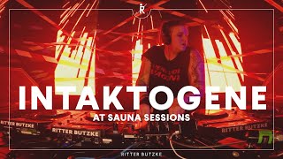 Intaktogene at Sauna Sessions by Ritter Butzke