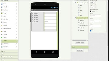 MIT APP Inventor - Register Form