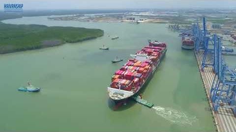 Assisting M.V YM WARMTH unberthing at TCIT port