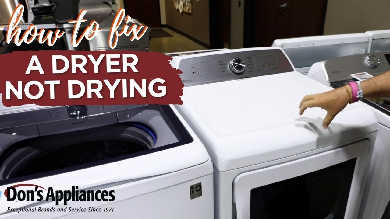 Why Is My Dryer Not Drying Try These Quick Tips YouTube why-is-my-dryer-not-drying-try-these-quick-tips-youtube
