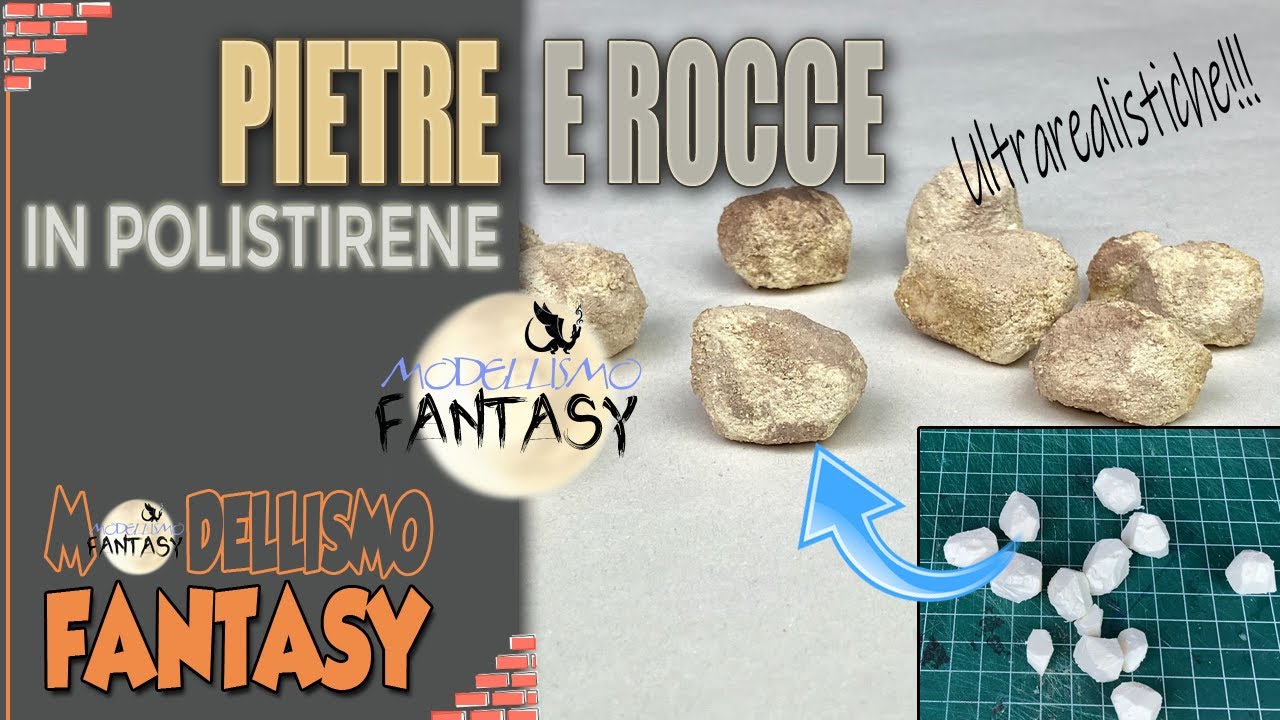 Rocce e pietre ultra realistiche in polistirene #30