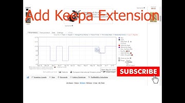 How Do We install Keepa Graph Keepa Extension  Informatic How Do we add Keepa Extention