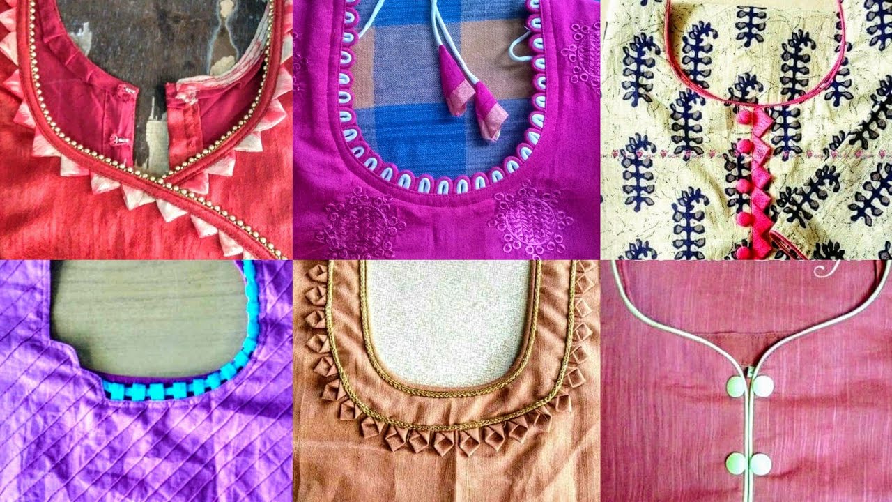 What's HOT: Amazing Churidar Neck Designs For Cotton Materials ...