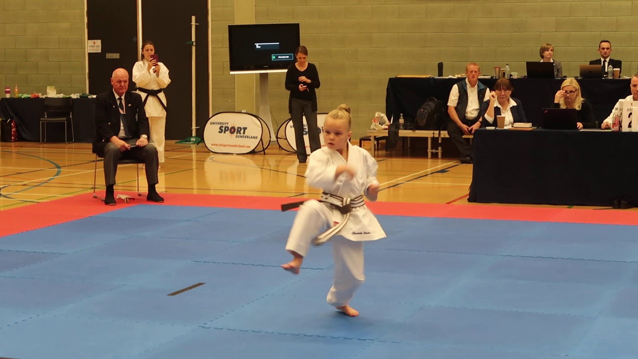 Charlotte Reason Children's Brown Belt Kata Final YouTube