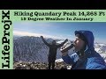 Hiking Quandary Peak Near Breckenridge 14,265 Ft