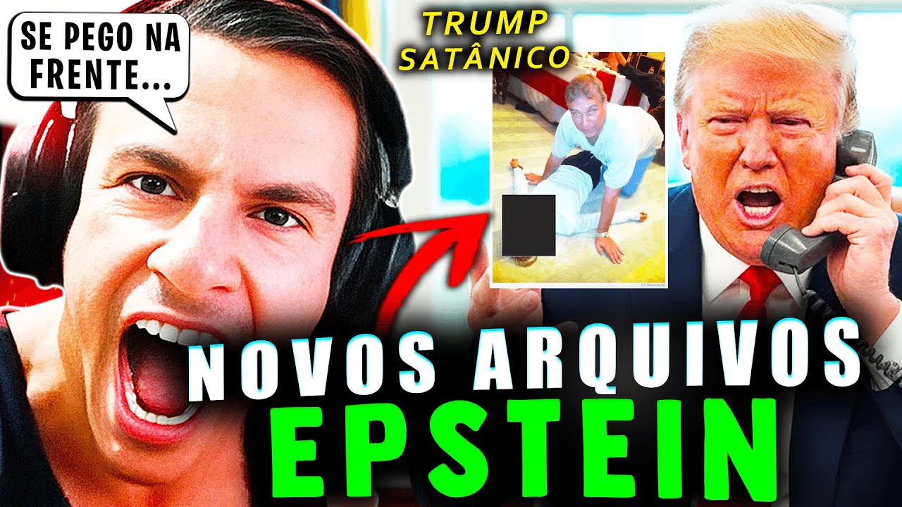 SUPER XANDÃO REAGINDO - NOVAS RELEVAÇÕES MACABRAS! TRUMP E MAIS CITADOS NO CASO EPSTEIN...