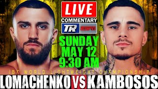 🔴LIVE Vasyl Lomachenko vs George Kambosos Full Fight Commentary! IBF World Lightweight Championship screenshot 4